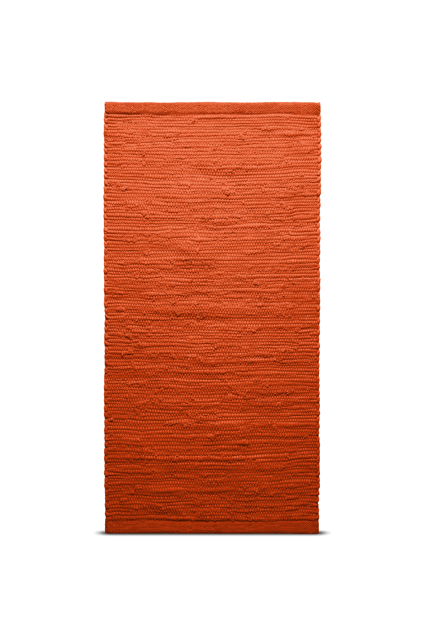Cotton Rug, Solar Orange