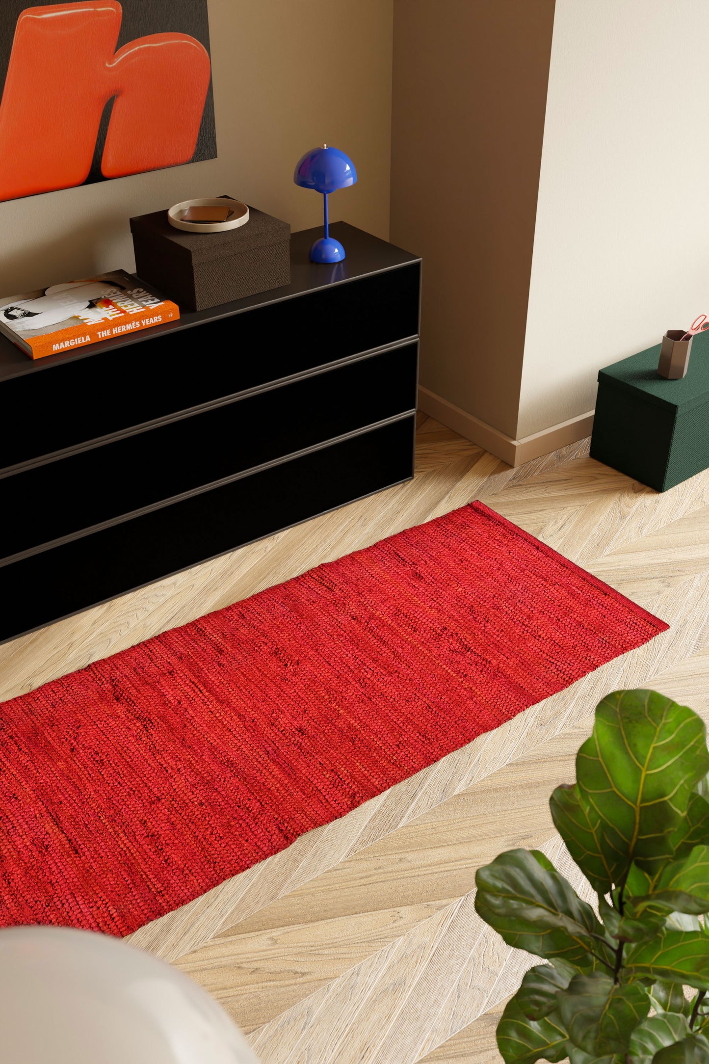 Bomuldstæppe, Strawberry