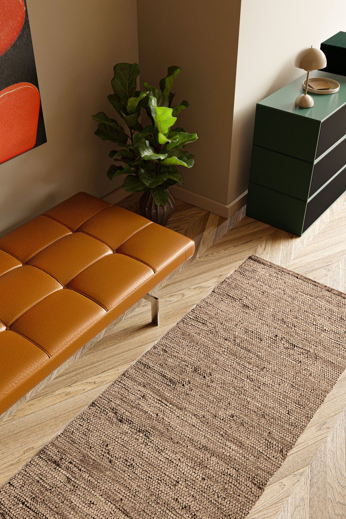 Bomuldstæppe, Nougat