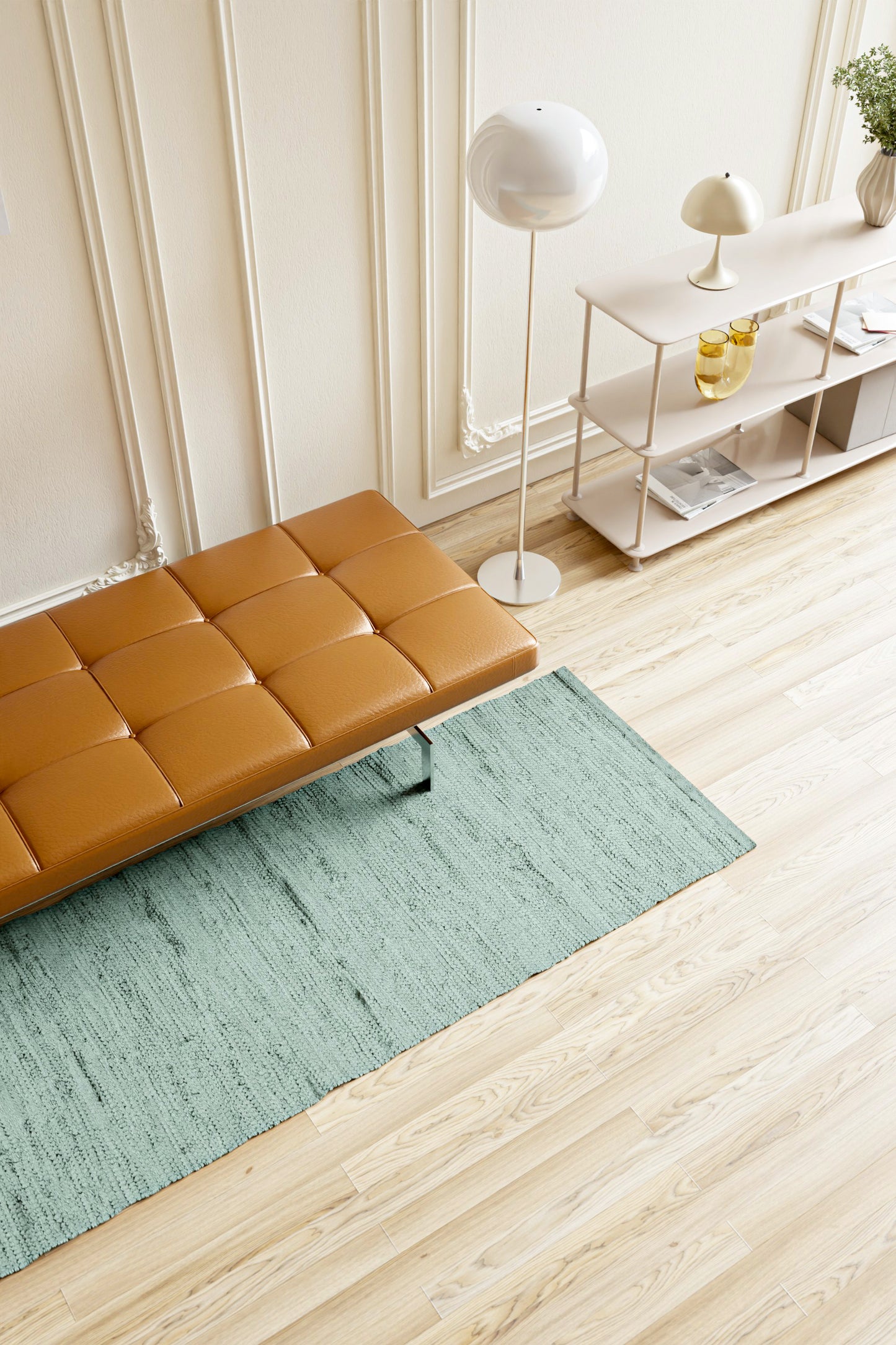 Cotton Rug, Jade