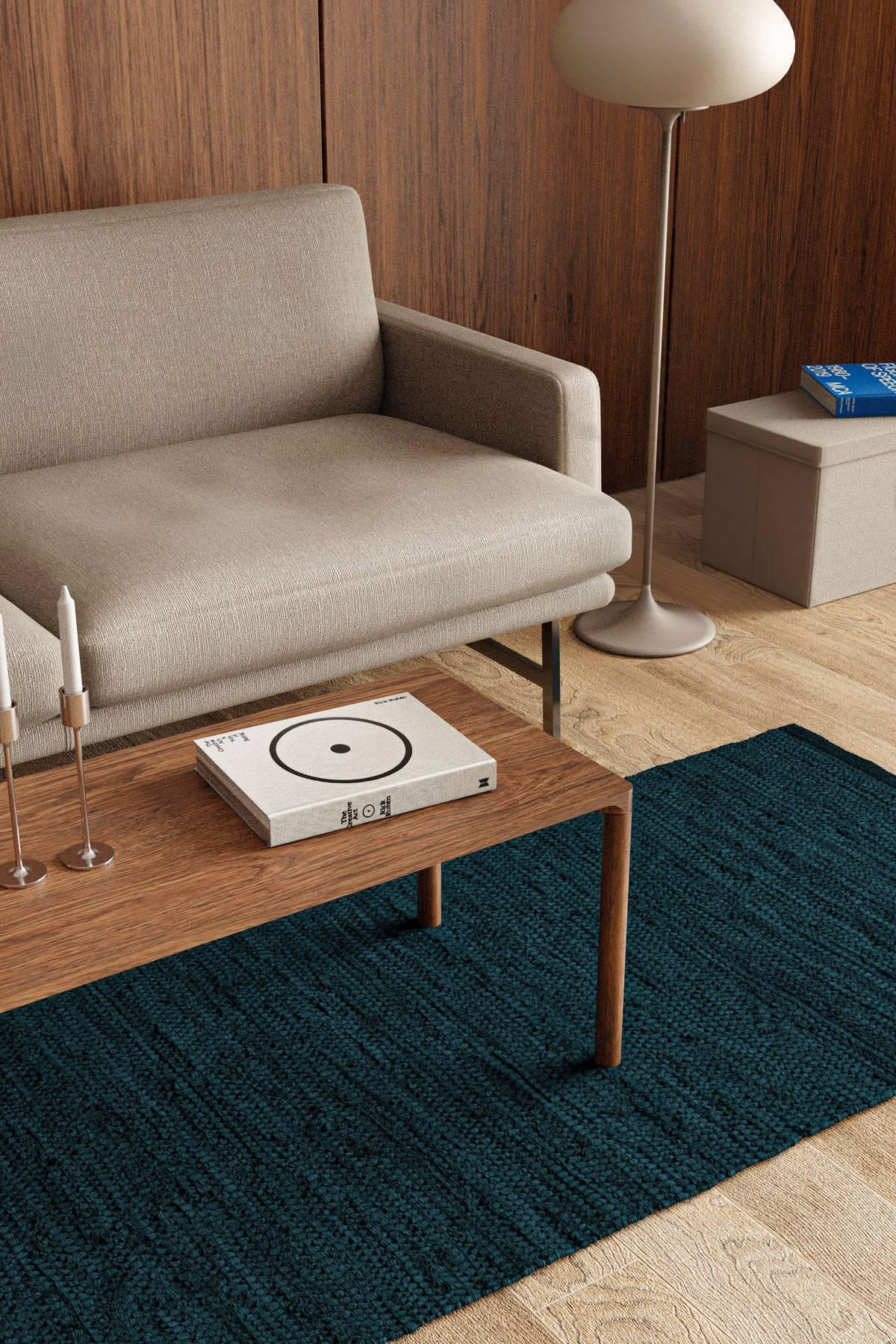 Cotton Rug, Petroleum