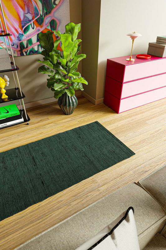Cotton Rug, Pine