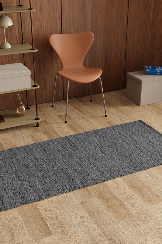 Bomuldstæppe, Steel Grey