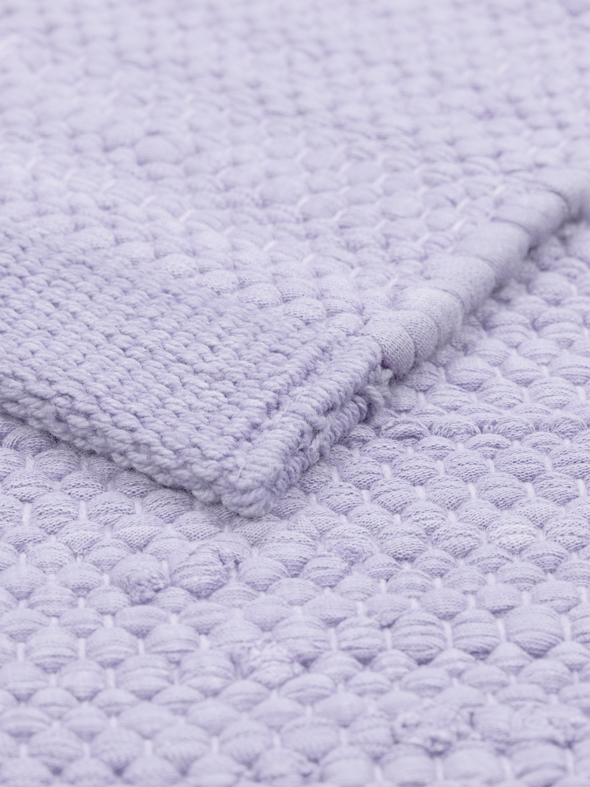 Cotton Rug, Lavender – RUG SOLID