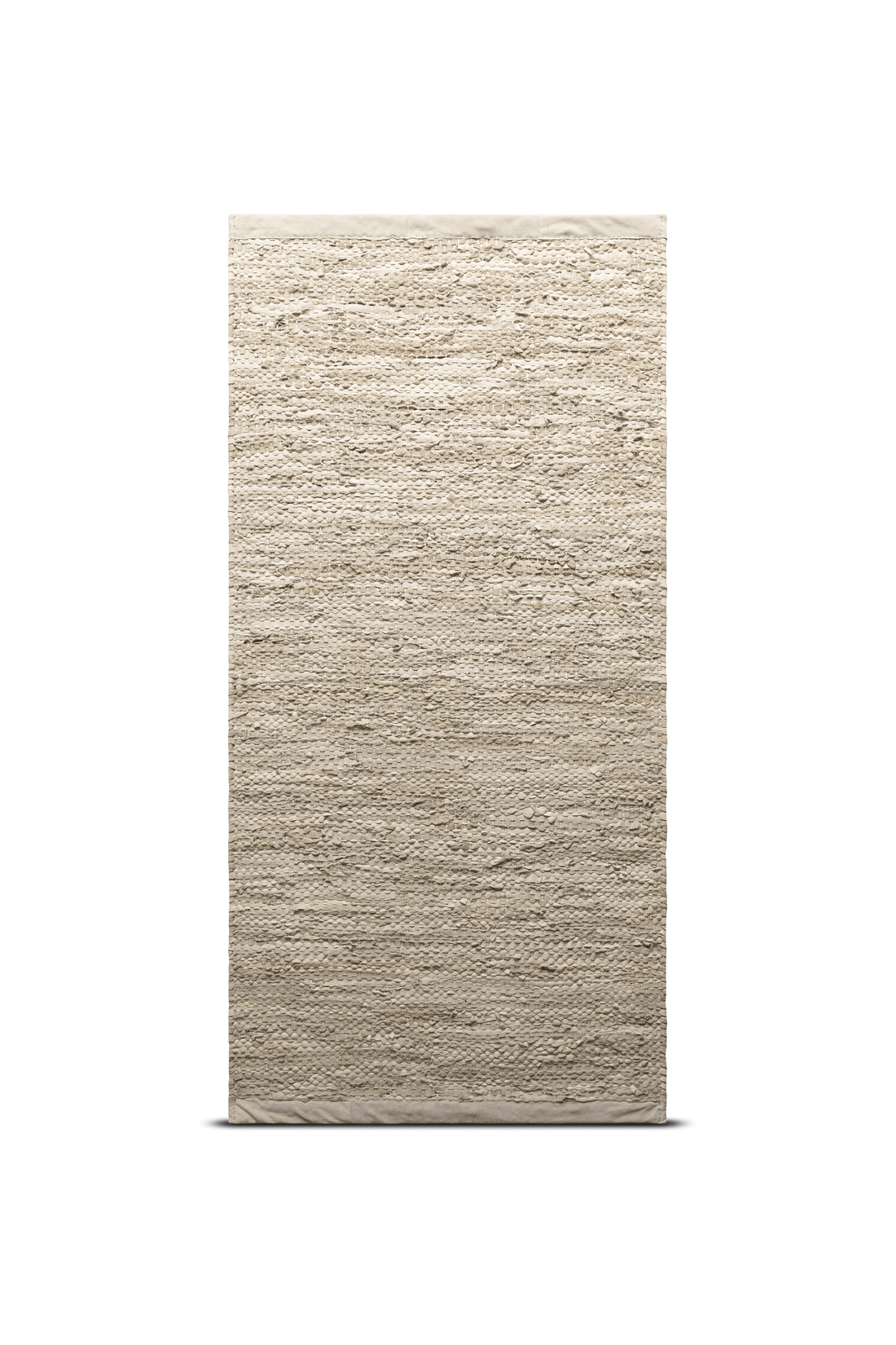 Leather Rug, Beige RUG SOLID